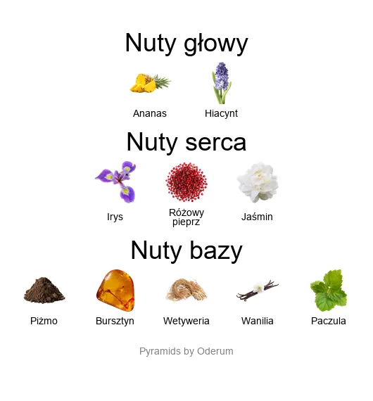 Xerjoff Accento nuty zapachowe